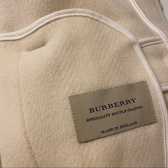 Burberry London Cream Specialty Duffle Coat - Picture 5 of 10